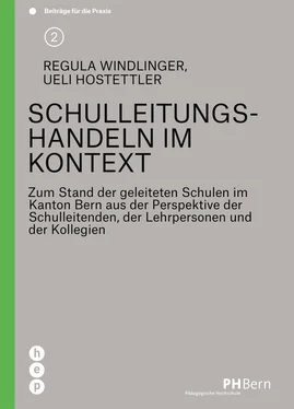 Regula Windlinger Schulleitungshandeln im Kontext обложка книги