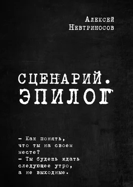 Алексей Невтриносов Сценарий. Эпилог обложка книги