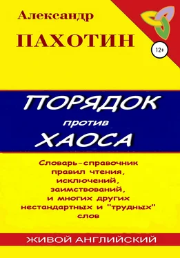 Александр Пахотин Порядок против хаоса обложка книги