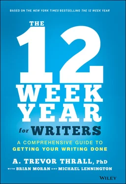 Michael Lennington The 12 Week Year for Writers обложка книги