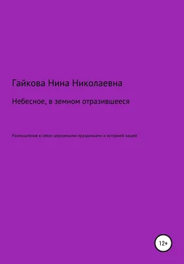 Нина Гайкова Небесное, в земном отразившееся обложка книги