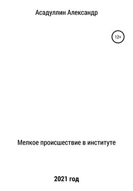 Александр Асадуллин Мелкое происшествие в институте обложка книги