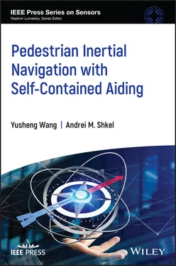 Andrei M. Shkel Pedestrian Inertial Navigation with Self-Contained Aiding обложка книги