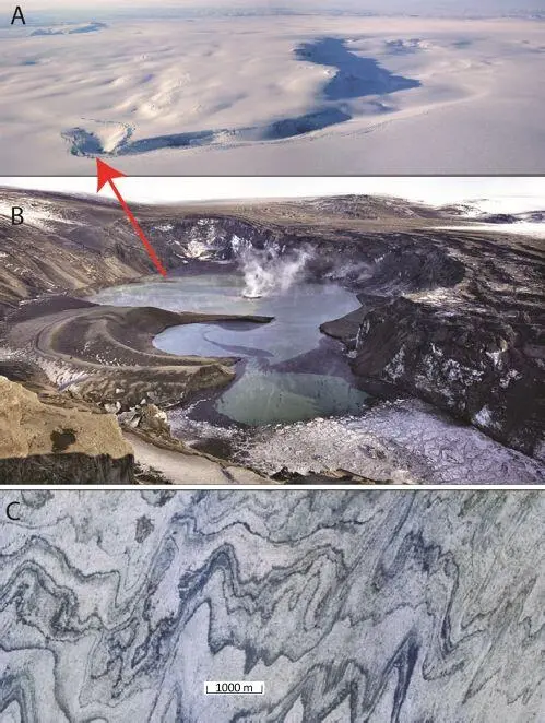 Figure I12 The Grìmsvötn volcano A Initiation of the northward flow - фото 13