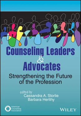 Неизвестный Автор Counseling Leaders and Advocates обложка книги