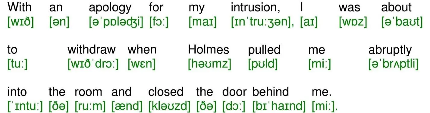 With an apology for my intrusion I was about to withdraw when Holmes pulled me - фото 2