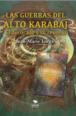 Jean-Marie Lorgé Las guerras del Alto Karabaj - El decorado y su reverso обложка книги