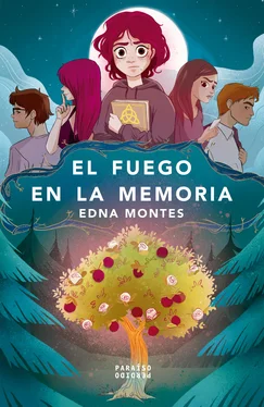 Edna Montes El fuego en la memoria обложка книги