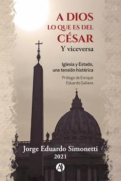 Jorge Eduardo Simonetti A Dios lo que es del César обложка книги