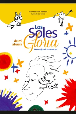 Mechita Daneri Montoya Los Soles de mi abuela Gloria обложка книги