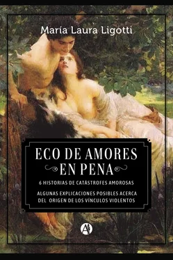 María Laura Ligotti Eco de amores en pena обложка книги