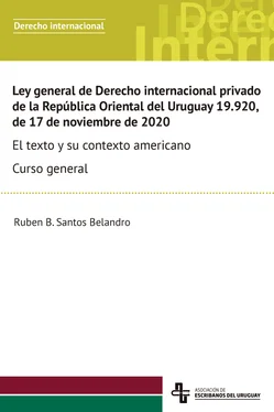 Asociación de Escribanos del Uruguay Ley general de Derecho internacional privado de la República Oriental del Uruguay 19.920, de 17 de noviembre de 2020 обложка книги