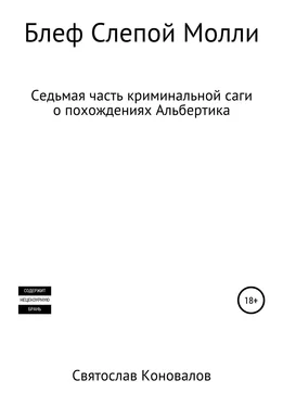 Святослав Коновалов Блеф Слепой Молли обложка книги