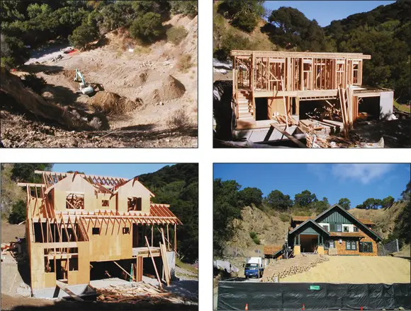 Courtesy of Aaron Rosenbaum FIGURE 11A house in progressive stages of - фото 14
