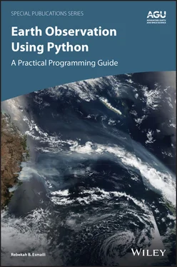 Rebekah B. Esmaili Earth Observation Using Python обложка книги