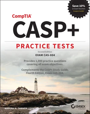 Nadean H. Tanner CASP+ CompTIA Advanced Security Practitioner Practice Tests обложка книги