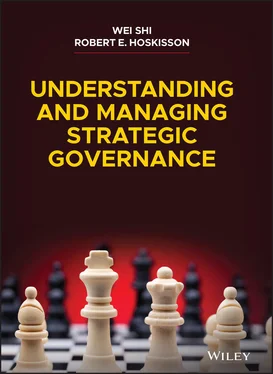 Wei Shi Understanding and Managing Strategic Governance обложка книги