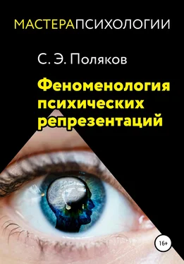 Сергей Поляков Феноменология психических репрезентаций обложка книги