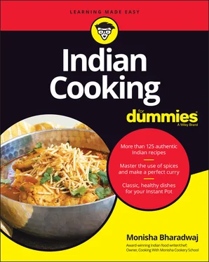 Monisha Bharadwaj Indian Cooking For Dummies обложка книги
