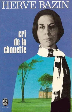 Hervé Bazin Cri de la chouette обложка книги