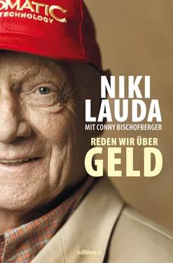 Niki Lauda Reden wir über Geld обложка книги