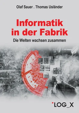 Olaf Sauer Informatik in der Fabrik обложка книги