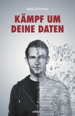 Max Schrems Kämpf um deine Daten обложка книги