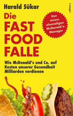 Harald Sükar Die Fast Food Falle обложка книги