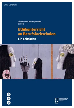 Erika Langhans Ethikunterricht an Berufsfachschulen обложка книги