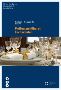 Prof. Dr. Claudio Caduff Prüfen an höheren Fachschulen (E-Book) обложка книги