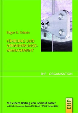 Edgar H. Schein Führung und Veränderungsmanagement обложка книги