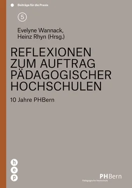 Heinz Rhyn Reflexionen zum Auftrag pädagogischer Hochschulen обложка книги