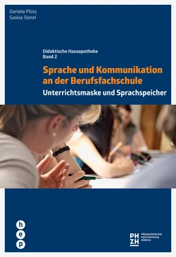 Saskia Sterel Sprache und Kommunikation an der Berufsfachschule обложка книги