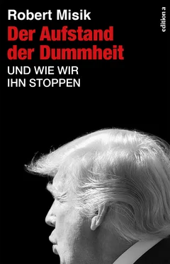 Robert Misik Der Aufstand der Dummheit обложка книги