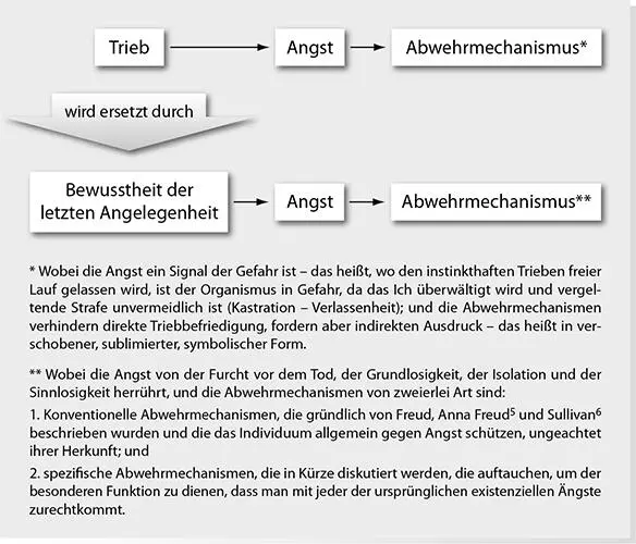 Beide Formeln gehen davon aus dass Angst die Triebkraft für Psychopathologie - фото 2