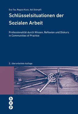 Regula Kunz Schlüsselsituationen der Sozialen Arbeit обложка книги