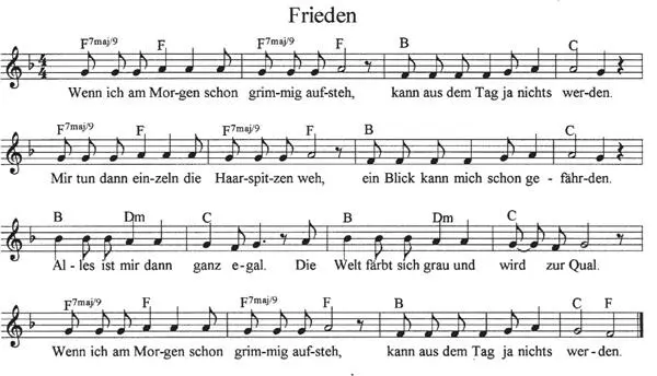 Ein anderer Kollege Lutz Debus arbeitet mit KlientInnen daran eigene Lieder - фото 3