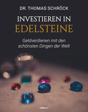 Thomas Schröck Investieren in Edelsteine обложка книги