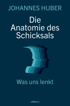 Johannes Huber Die Anatomie des Schicksals обложка книги