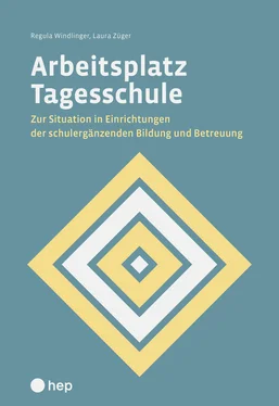 Regula Windlinger Arbeitsplatz Tagesschule (E-Book) обложка книги