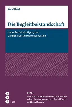 Daniel Rosch Die Begleitbeistandschaft обложка книги