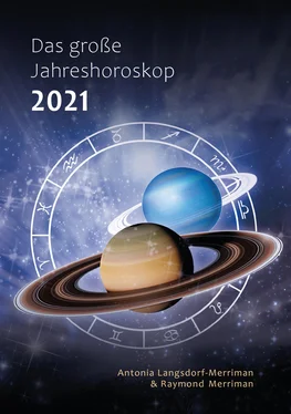 Antonia Langsdorf-Merriman Das große Jahreshoroskop 2021 обложка книги