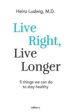 Ludwig Heinz Live right, live longer обложка книги