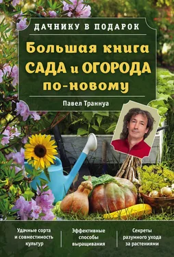 Павел Траннуа Большая книга сада и огорода по-новому обложка книги