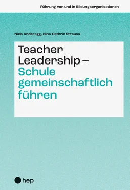 Nina-Cathrin Strauss Teacher Leadership - Schule gemeinschaftlich führen (E-Book) обложка книги