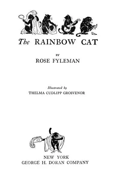 Титульный лист книги про Волшебного Кота из издания 1923 года Коротко об - фото 3
