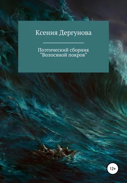 Ксения Дергунова Волосяной покров. Поэтический сборник обложка книги