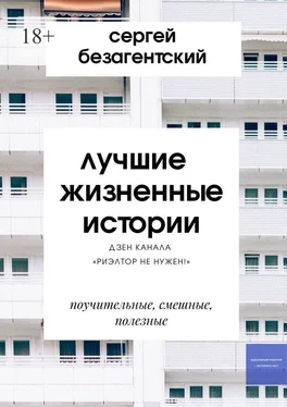 Сергей Безагентский Лучшие жизненные истории. Дзен-канала «Риэлтор не нужен!» обложка книги