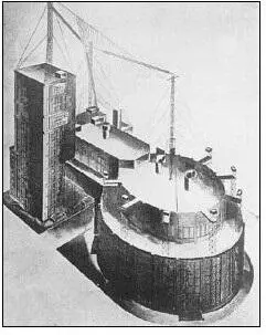 16 Братья Веснины Конкурсный проект здания Дворца Труда 1923 МСАА 2 - фото 19