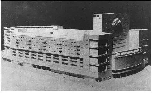 18 Л И Савельев О А Стапран Проект гостиницы Моссовета Москва Макет - фото 21